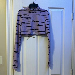 Cute Long sleeve crop top